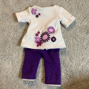Dollie and me outfit, fits American girl dolls:)